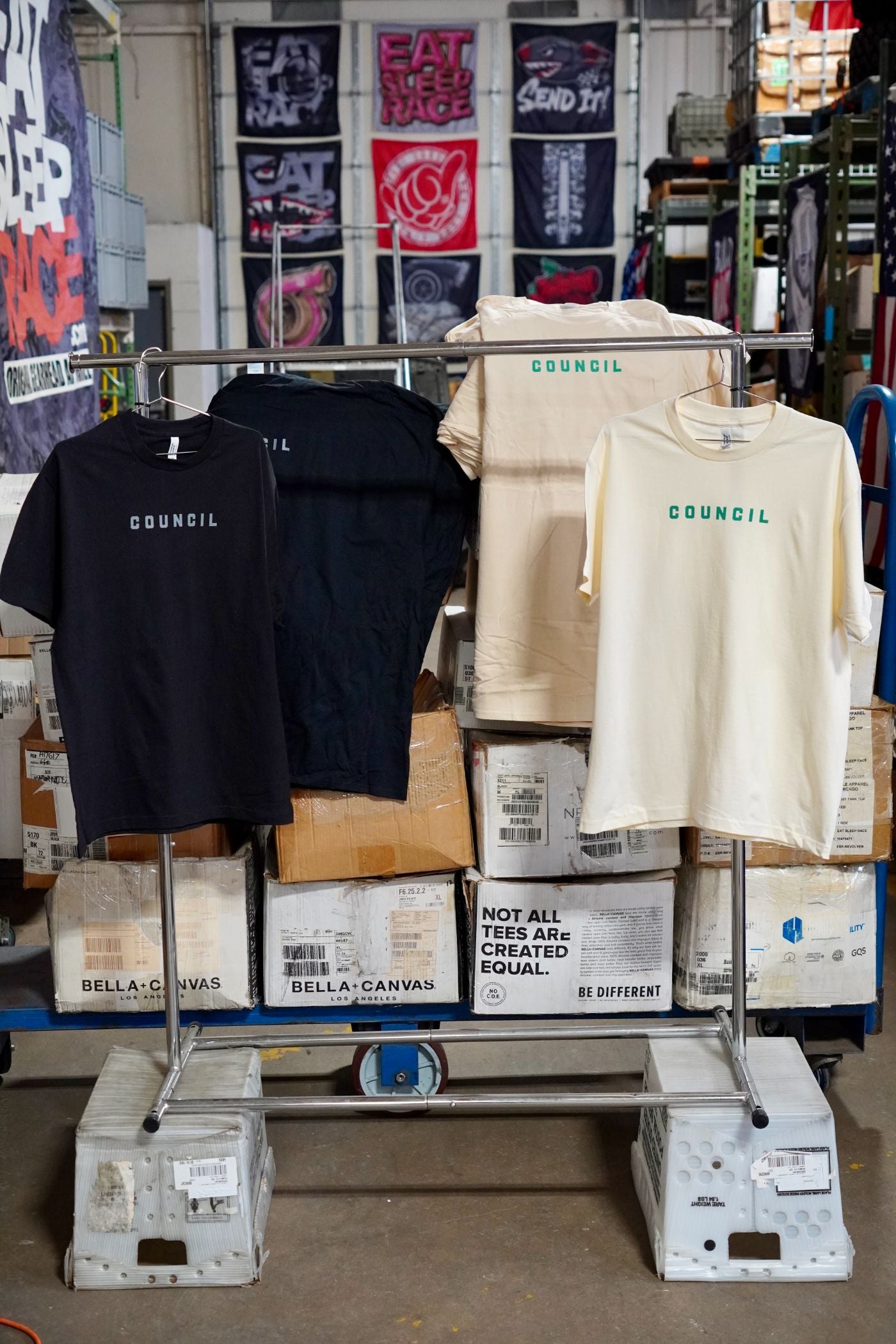 COUNCIL Tee on the rack